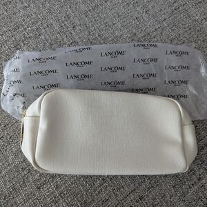 Lancôme White Cosmetic Bag